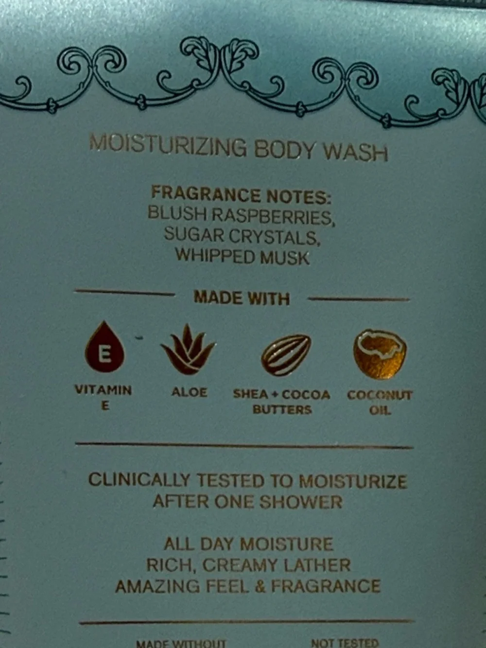 Bath & Body Works Sweetest Song Moisturizing Body Wash 2 - 10 FLOZ Full Size